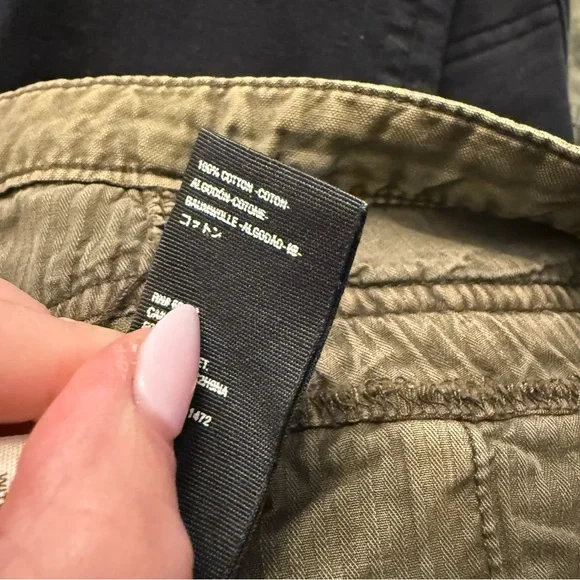 FREE PEOPLE • Fly away parachute pants - olive green - size 0 - Picture 10 of 10